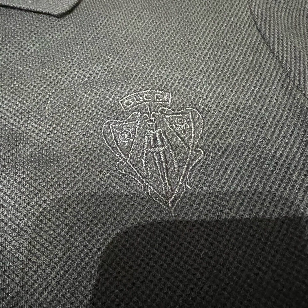 Black Gucci Polo Shirt size XS